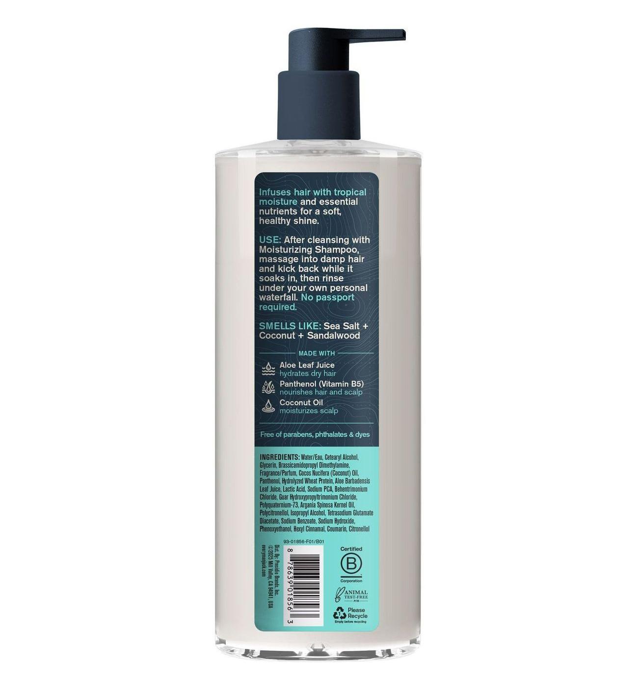 Every Man Jack Men's Moisturizing Conditioner with Argan Oil - Caribbean Coconut; image 2 of 2