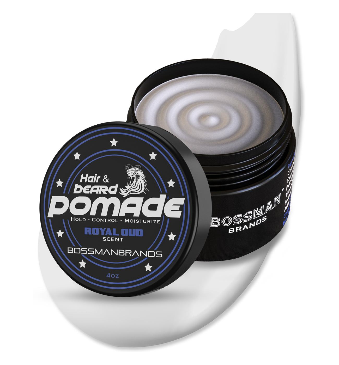 Bossman Brands Hair & Beard Pomade - Royal Oud; image 2 of 3