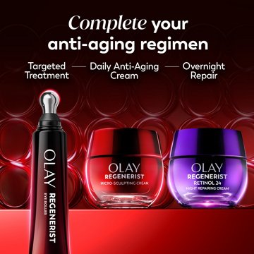 Olay Regenerist Under Eye Correcting Cream Roller, Eye Wrinkle Cream
