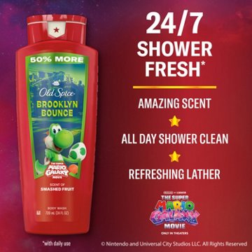 Old Spice Limited Edition Super Mario Body Wash - Brooklyn Bounce
