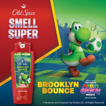 Old Spice Limited Edition Super Mario Body Wash - Brooklyn Bounce