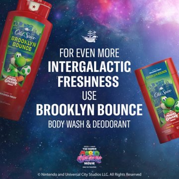 Old Spice Limited Edition Super Mario Body Wash - Brooklyn Bounce