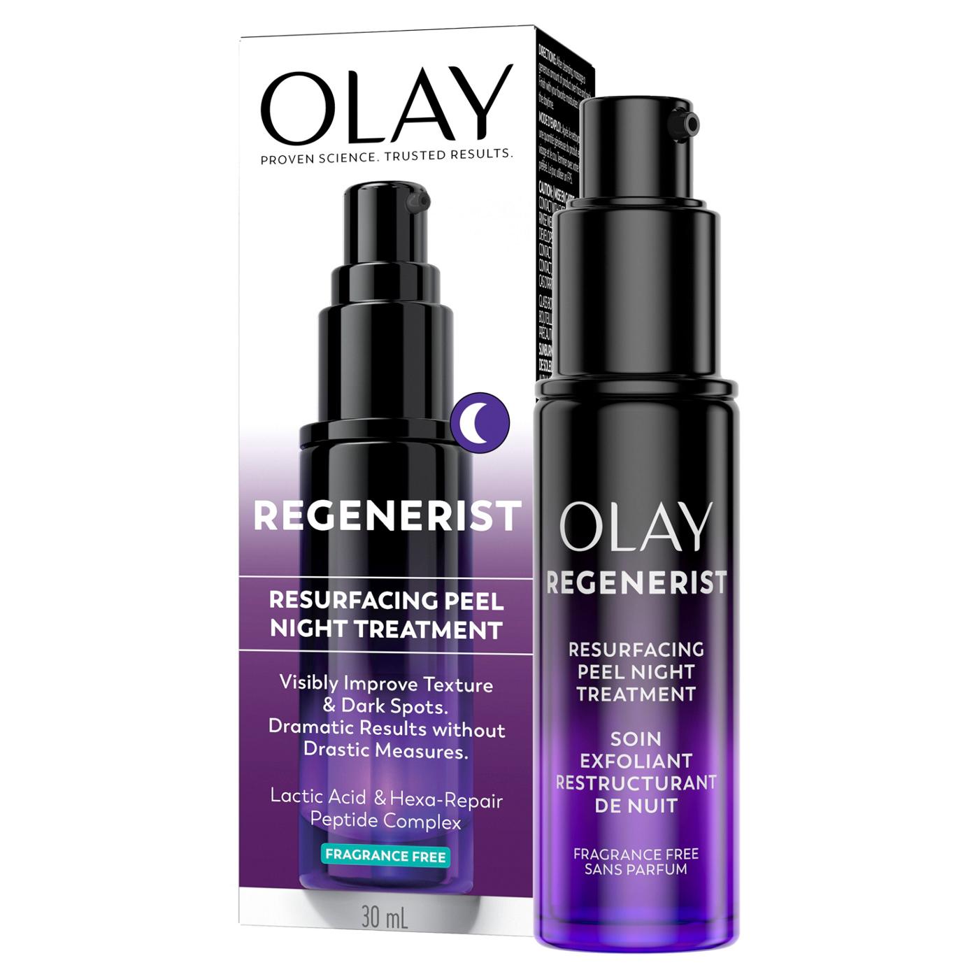 Olay Regenerist Resurfacing Peel Night Treatment; image 1 of 4
