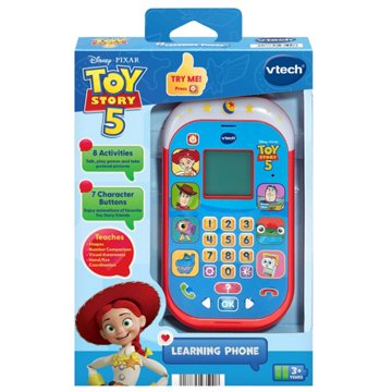 VTech Disney Pixar Toy Story 5 Learning Phone