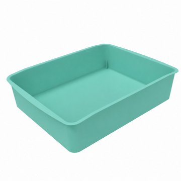 Storex Flat Classroom Storage Tray - Spearmint