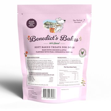 Benedict's Bakes Benedict's Bakes 100% Natural Soft Baked Treats for Dogs, 48 oz
