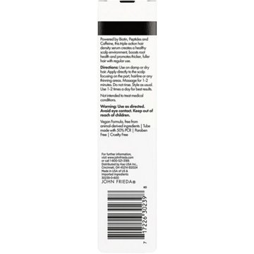 John Frieda Ultra Filler Scalp Serum Hair Treatment