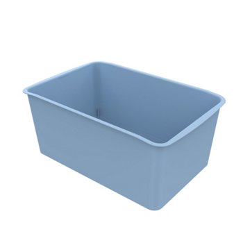 Storex Small Classroom Cubby Bin - Sky Blue