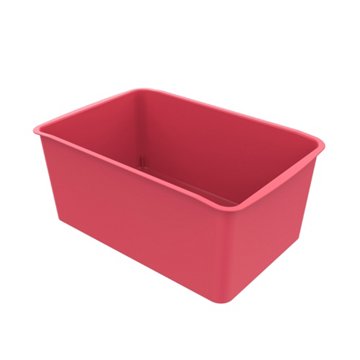 Storex Small Classroom Cubby Bin - Coral