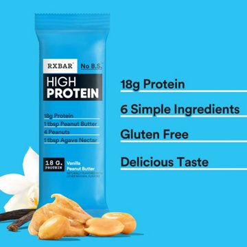 RXBAR High Protein Vanilla Peanut Butter Bars