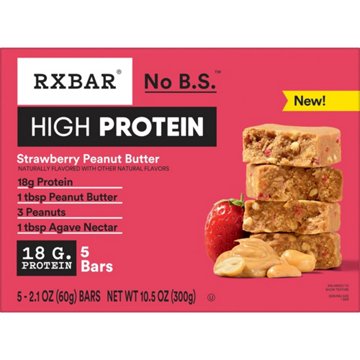 RXBAR High Protein Strawberry Peanut Butter Bars