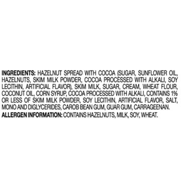 Nutella Ice Cream Cones, 4 ct