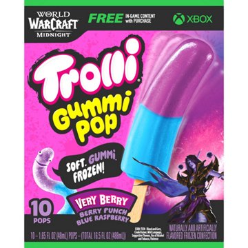 Trolli Very Berry Gummi Ice Pops