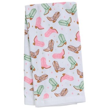 PAVO Cowboy Boots Kitchen Towel, 26" x 16"