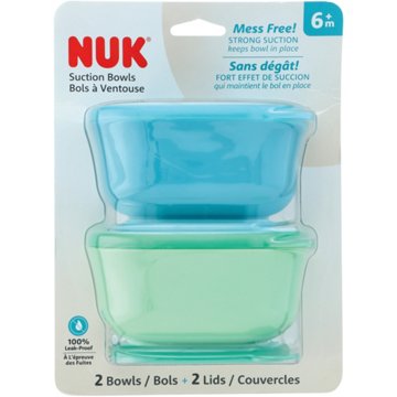 NUK First Choice Suction Bowls, 2 ct
