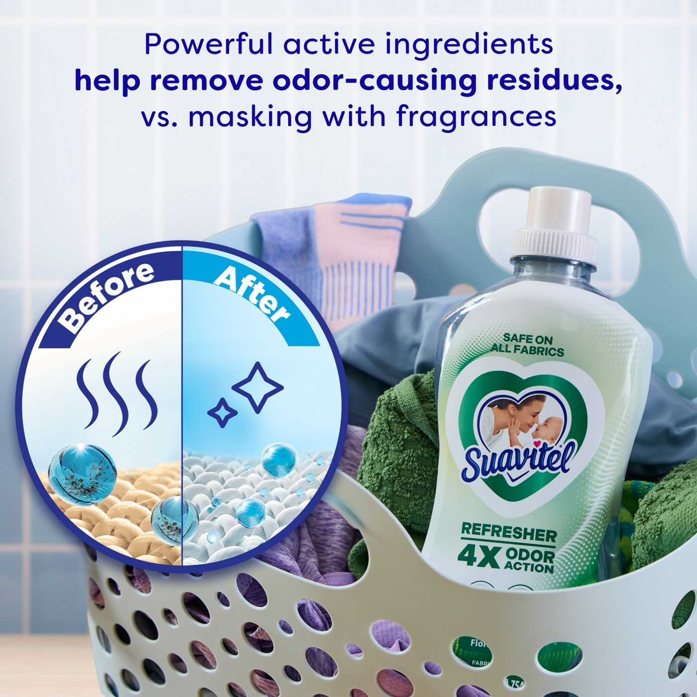 Suavitel Refresher Fabric Rinse - Floral Fresh; image 4 of 10