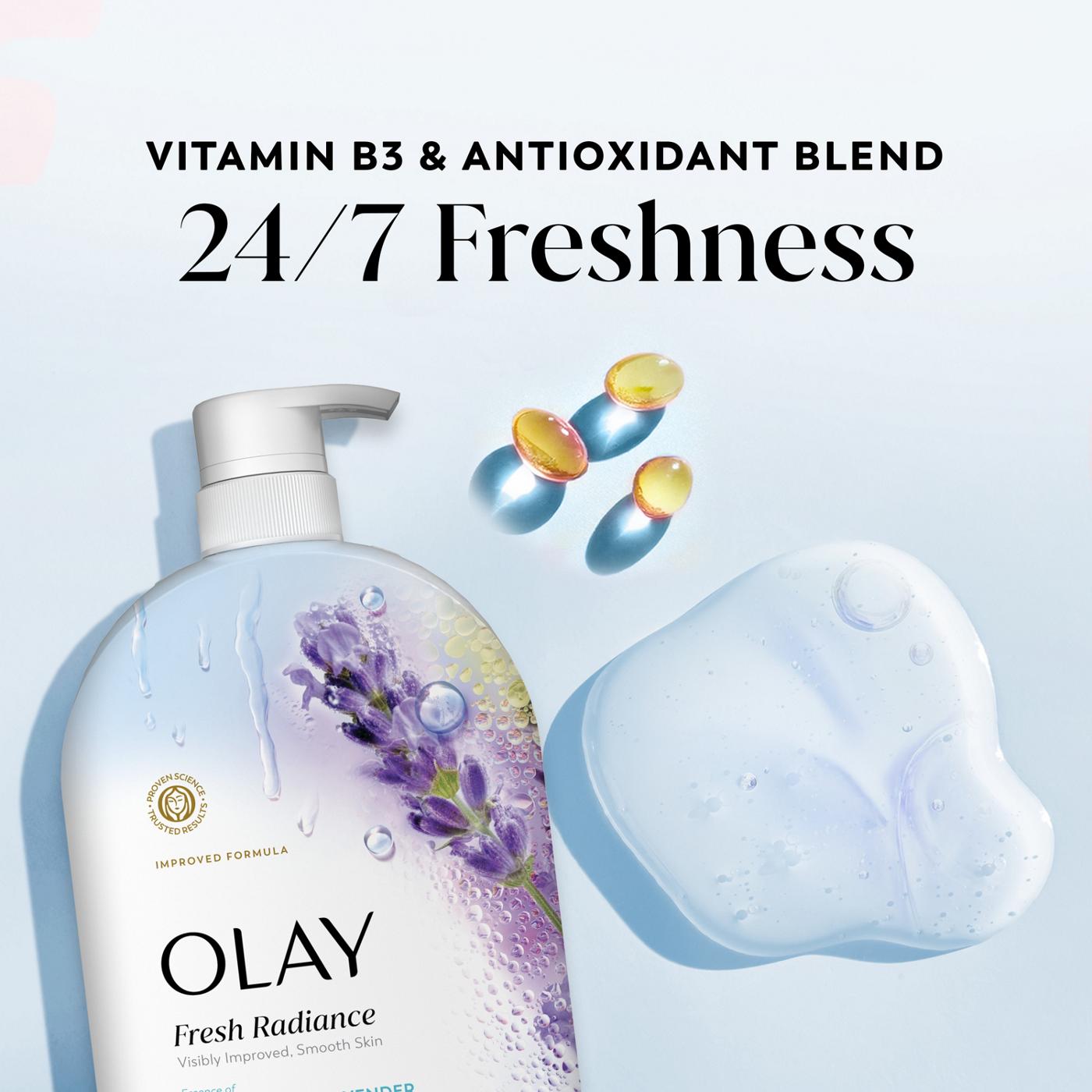 Olay Fresh Radiance Body Wash - Birch Water & Lavender; image 8 of 8
