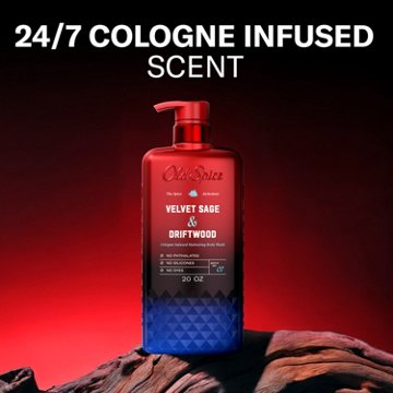 Old Spice Cologne Infused Body Wash - Velvet Sage & Driftwood