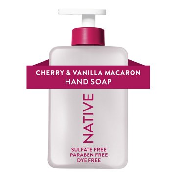 Native Liquid Hand Soap - Cherry & Vanilla Macaron