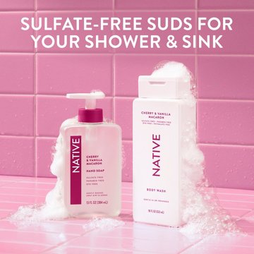 Native Liquid Hand Soap - Cherry & Vanilla Macaron