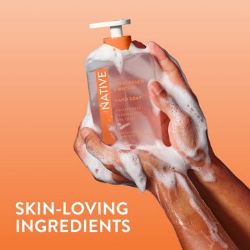 Native Liquid Hand Soap - Sweet Peach & Nectar