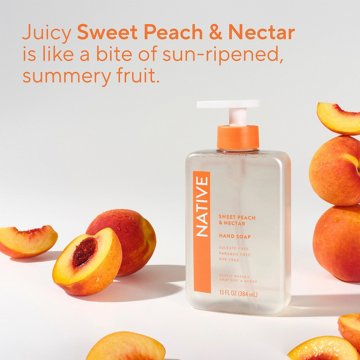 Native Liquid Hand Soap - Sweet Peach & Nectar
