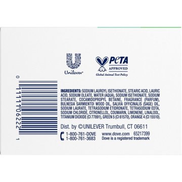 Dove Limited Edition FIFA Bar Soap - Palo Santo & Sage Oil