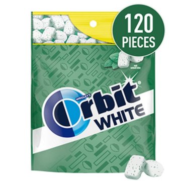 Orbit White Sweetmint Sugar Free Gum, 120 pc