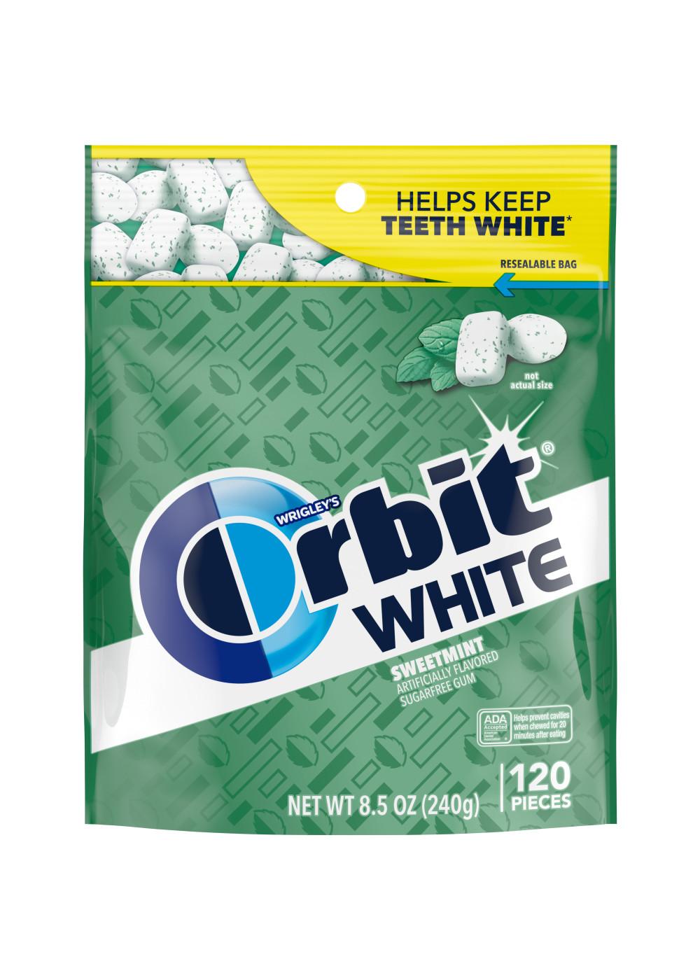 Orbit White Sweetmint Sugar Free Gum; image 2 of 3