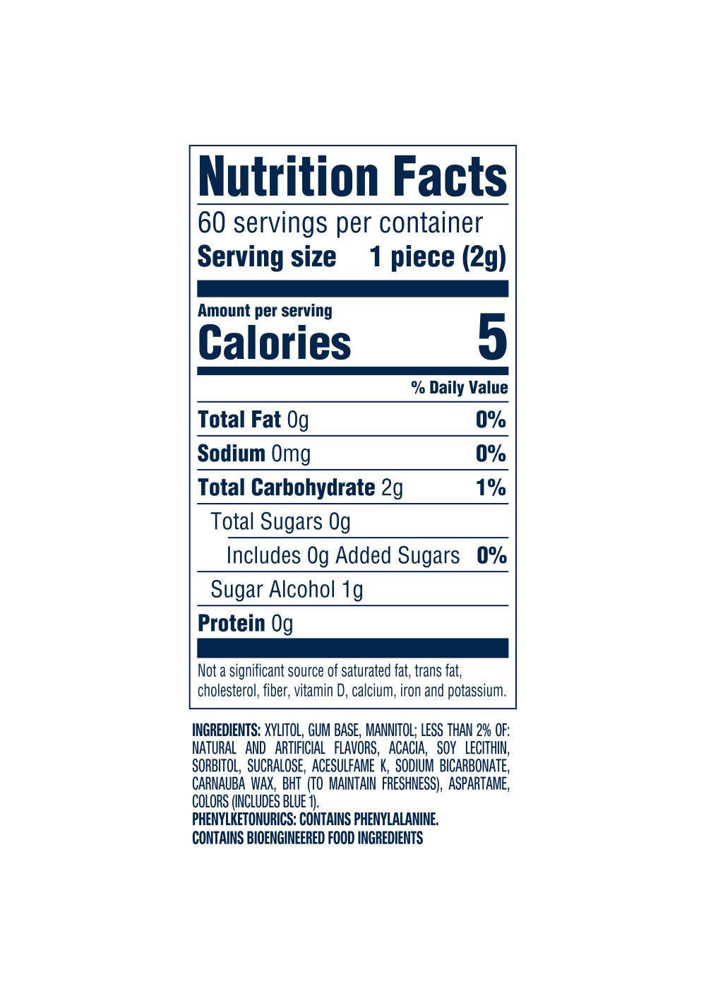 Orbit White Sweetmint Sugar Free Gum; image 3 of 3