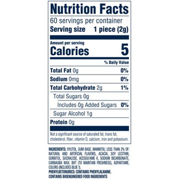 Orbit White Sweetmint Sugar Free Gum, 120 pc