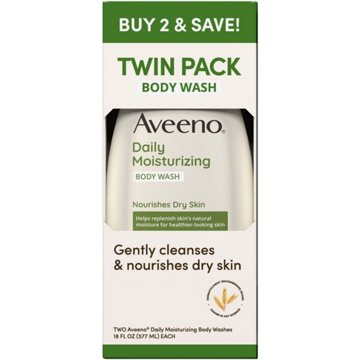 Aveeno Daily Moisturizing Body Wash 2pk