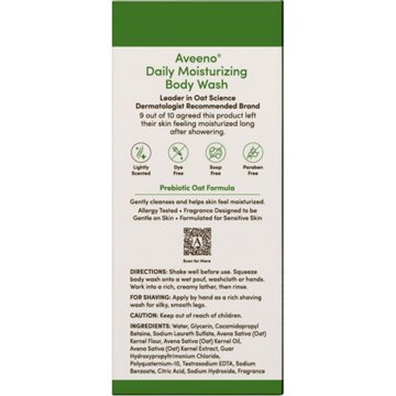 Aveeno Daily Moisturizing Body Wash 2pk