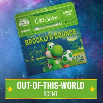 Old Spice Limited Edition Super Mario Bar Soap - Brooklyn Bounce