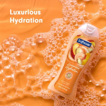 Softsoap Luxurious Hydration Body Wash - Peach, Ginger & Oat Milk