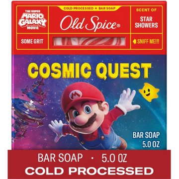 Old Spice Limited Edition Super Mario Bar Soap - Cosmic Quest