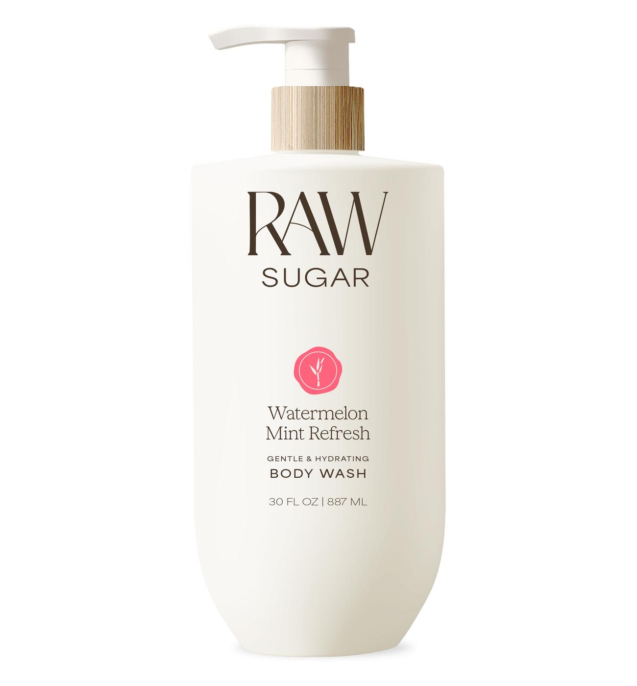 Raw Sugar Hydrating Body Wash - Watermelon Mint Refresh; image 1 of 2