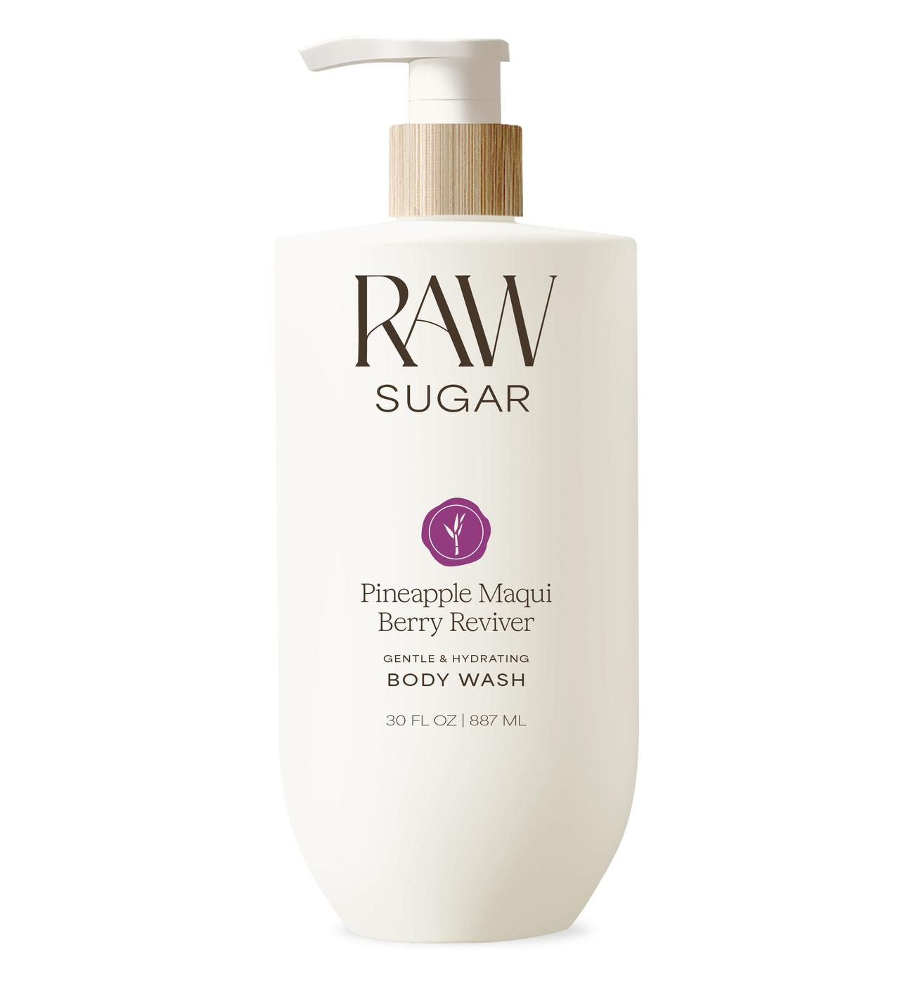 Raw Sugar Radiance Body Wash - Pineapple Maqui Berry Reviver; image 1 of 2