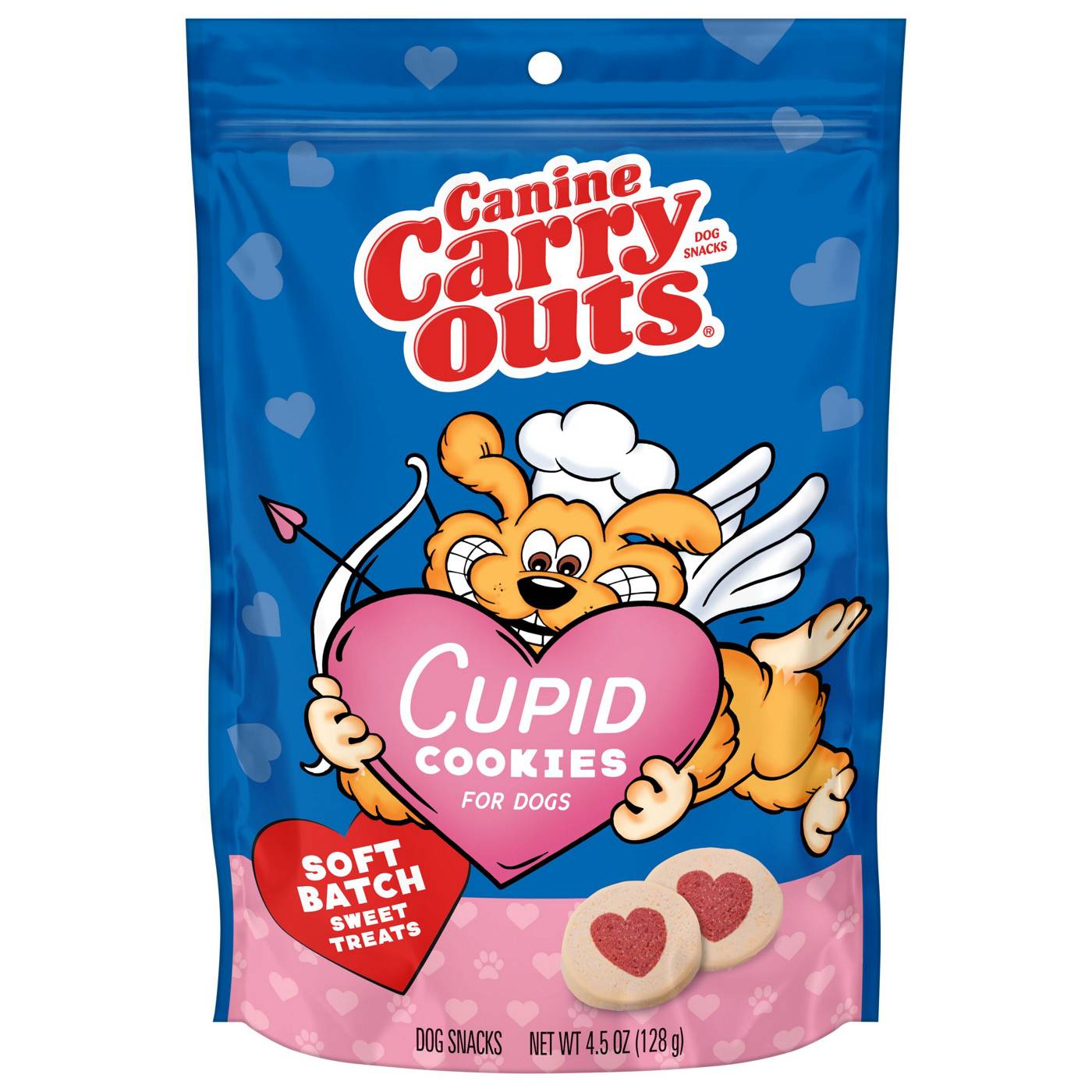 Canine Carry Outs Cupid Cookies Dog Treats - Shop Biscuits at H-E-B