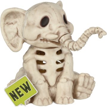 Destination Holiday Baby Elephant Halloween Skeleton