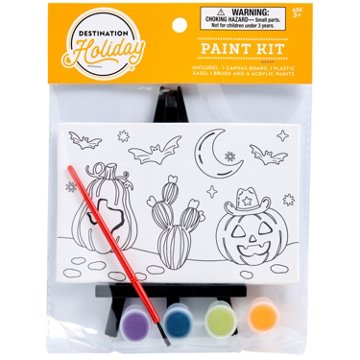 Destination Holiday Cowboy Pumpkin Paint Set