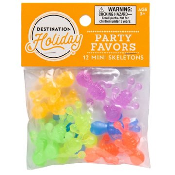 Destination Holiday Mini Squish Skeletons
