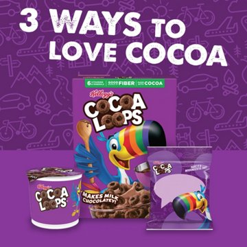 Kellogg's Cocoa Loops Cereal - Family Size