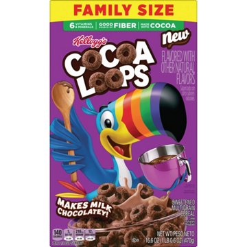 Kellogg's Cocoa Loops Cereal - Family Size