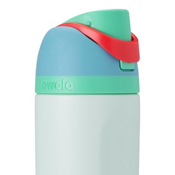 Owala Kids FreeSip Stainless Steel Water Bottle - Rainforest, 16 oz