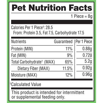 MilkBone Peanut Butter Dipped Biscuits - Apple Flavored, 10 oz