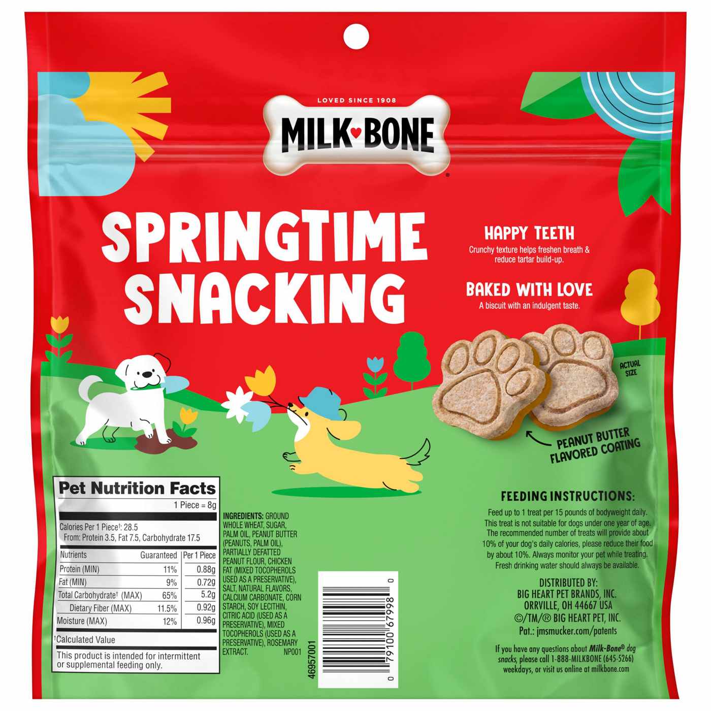 MilkBone Peanut Butter Dipped Biscuits - Apple Flavored; image 6 of 7