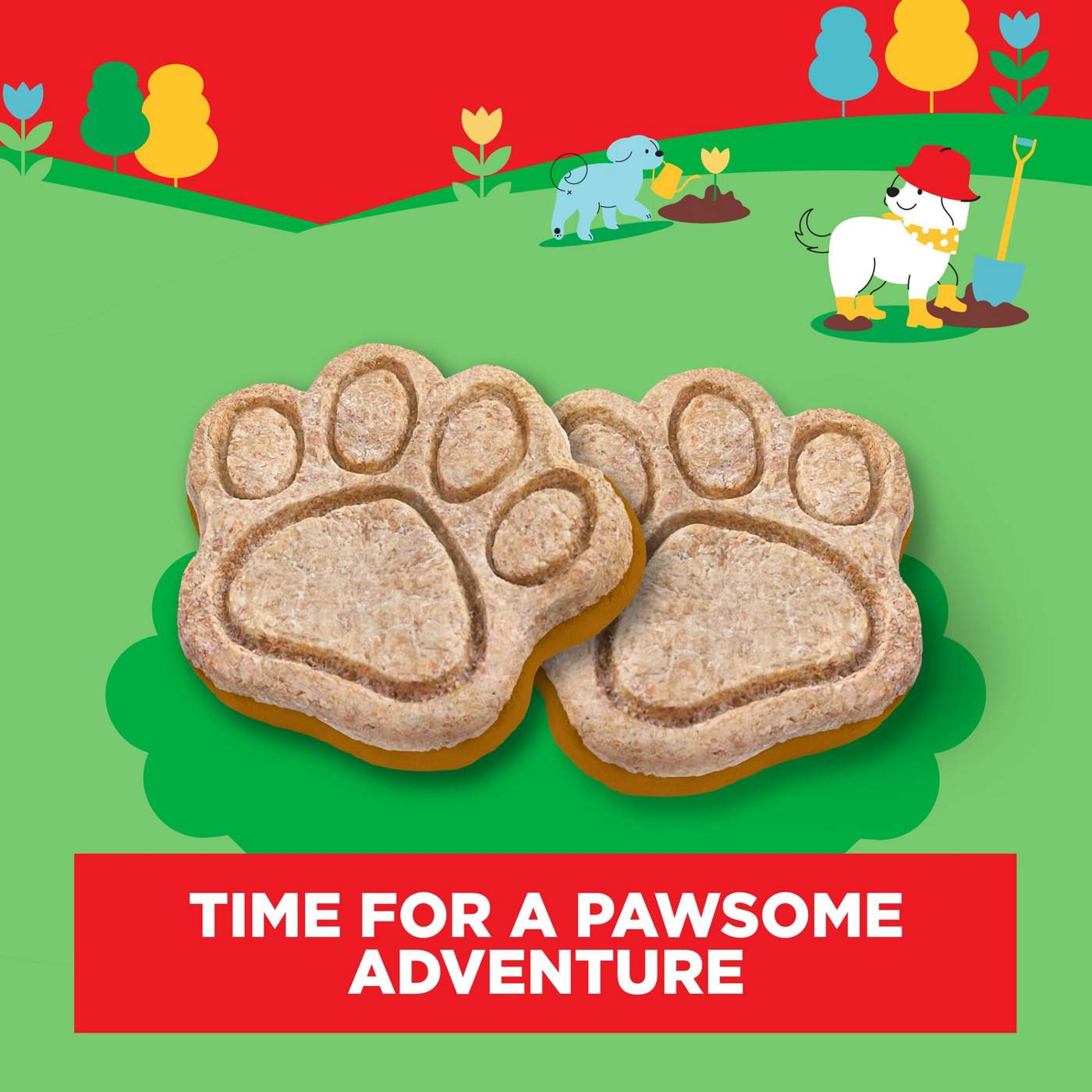 MilkBone Peanut Butter Dipped Biscuits - Apple Flavored; image 7 of 7