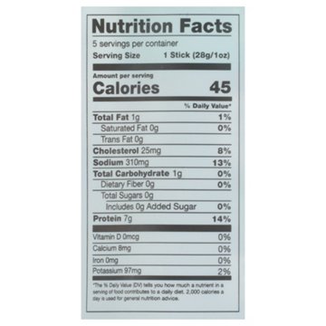 New Primal 7g Protein Lightly Peppered All Natural Turkey Sticks