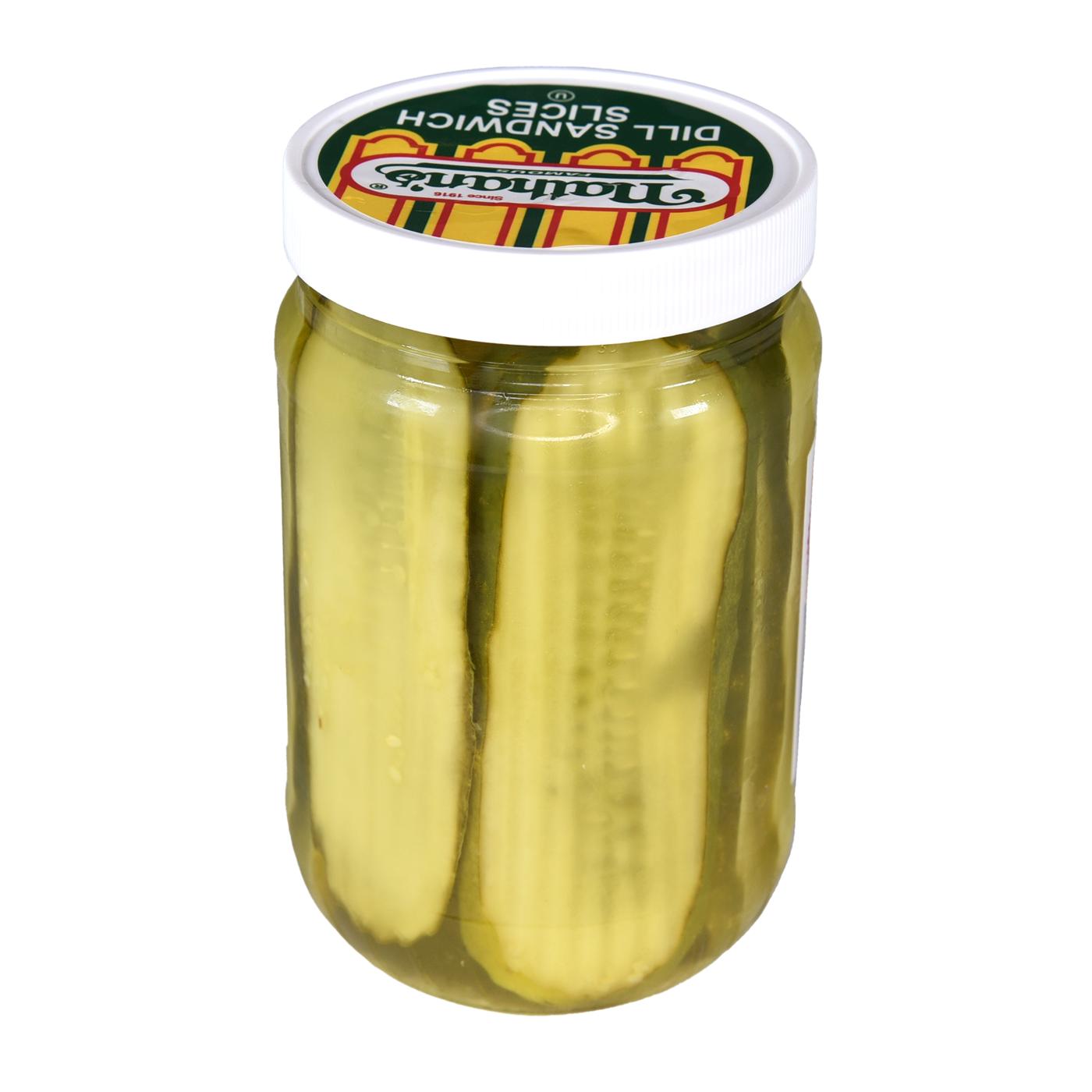 Nathan's Kosher Dill Pickle Sandwich Slices; image 2 of 2